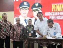 Kemenkumham Jateng Teken Kesepakatan Bersama dan Nota Kesepakatan Penyelenggaraan Pelayanan Publik di MPP Kota Semarang