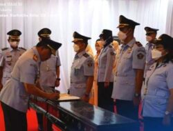 Kalapas Narkotika Jakarta Hadiri Pelantikan dan Serah Terima Jabatan Karutan Kelas I Cipinang