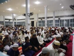 Salat Taraweh Perdana Ramadan 1444 H, Begini Suasana di Masjid At-Taubah Lapas Narkotika Karang Intan