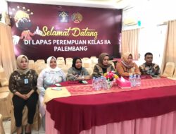 Melalui Telekonferensi Zoom, Lapas Perempuan Palembang Ikuti Acara Penyerahan LHP oleh BPK