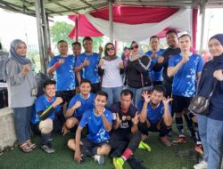 Sambut Hari Kemenkumham RI, Lapas Perempuan Palembang Ikuti Turnamen Mini Soccer Antar Satker