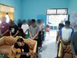 Mengajarkan Nilai Nilai Keagamaan Dan Kerohanian, Lapas Tamako Laksanakan Ibadah Minggu Rutin