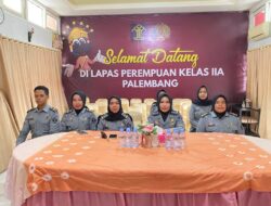 Lapas Perempuan Palembang Turut Menyaksikan Pelantikan Pejabat Unit Eselon II Kementerian Hukum dan HAM RI