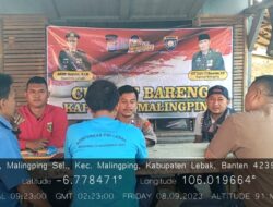 Polsek Malingping Jumat Curhat Bareng Persatuan Wartawan Indonesia
