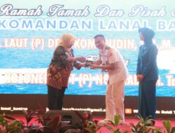 Nopriadi Gantikan Dedi Sebagai Komandan Pangkalan Angkatan Laut Banten