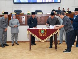 Raperda Perubahan APBD Provinsi Banten TA 2023 Disetujui