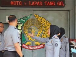 Bintorwasdal Kadivpas Kanwil Kumham Banten di Lapas Kelas IIA Tangerang