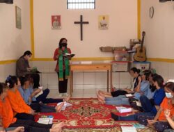 Warga Binaan Kristiani di Lapas Perempuan Palembang Kebaktian Bersama GPIB Immanuel