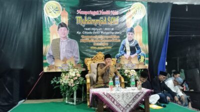 Peringati Maulid Nabi Muhammad SAW, Kampung Cikadu Lebak Gelar Tabligh Akbar