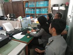 Implementasikan Pelayanan Berbasis HAM, Lapas Besi Ikuti Meeting Bersama Dirjenham