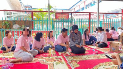 Libur Natal, Lapas Perempuan Palembang Khususkan Kunjungan Bagi Warga Binaan Kristiani