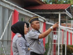 Deteksi Dini, Kalapas Lakukan Peninjauan Pembangunan Pagar Pembatas 