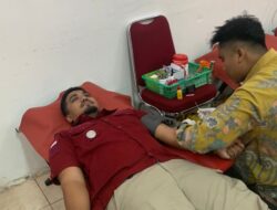 Rayakan Hari Jadi Basarnas Ke-52, Pegawai Rutan Padang Berpartisipasi Dalam Kegiatan Donor Darah