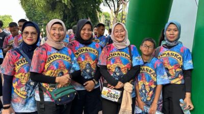 Puncak Peringatan HUT KOPASKA KE- 62, Kalapas Kelas IIA Jakarta Ikuti Funwalk