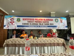 Menuju PON 2024, Dispora dan Pertina Banten Lakukan Sertifikasi Pelatih Tinju