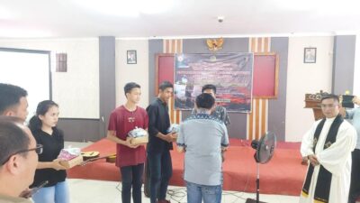 Bersama BNKP, Warga Binaan Kristiani Rutan Padang Ikuti Ibadah Dengan Khidmat, Dalam Rangka Peringati Jum’at Agung