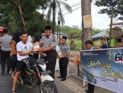 Semarak Ramadhan 1445H dan Peringatan HBP Ke-60, Lapas Pemuda Langkat Berbagi Takjil Kepada Masyarakat