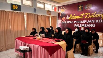 Ikuti Pelantikan dan Sertijab Pimti Madya, Pimti Pratama dan JF Ahli Utama, Kepala Lapas Perempuan Kelas IIA Palembang Beserta Jajaran Siap Sinergi Dukung Program Pimti yang Baru