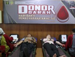 Rutan Tangerang Semarakkan HBP ke-60 Dengan Donor darah