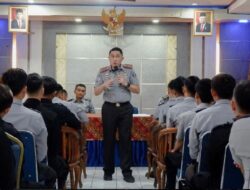 Jaga Integritas Dan Marwah Pemasyarakatan, Kalapas Karawang Beri Penguatan Kepada Jajaran