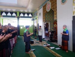 Lapas Narkotika Kelas IIA Bandung Ajarkan Narapidana Shalat Jenazah