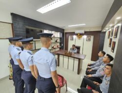 4 Taruna Poltekip Jalani PKL di Lapas Pemuda Langkat, Ini Pesan Kalapas