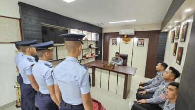 4 Taruna Poltekip Jalani PKL di Lapas Pemuda Langkat, Ini Pesan Kalapas