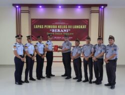 4 Taruna Poltekip Pamit Setelah Selesai Laksanakan PKL, Ini Pesan Kalapas