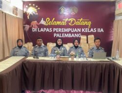 Lapas Perempuan Palembang Kanwil Kemenkumham Sumsel Ikuti Pengarahan Webinar Series