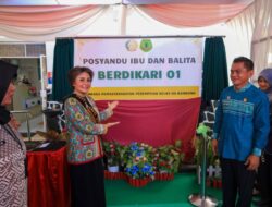 Pos Yandu “Berdikari 01” Diresmikan Duta Anti Stunting PAS di Lapas Perempuan Bandung