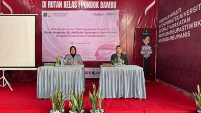Ratusan Warga Binaan dan Petugas Rutan Kelas I Pondok Bambu Selangkah Bersama RS Siloam 