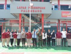 Bekerjasama dengan POLRI, TNI, dan BNN, LPP Palembang Laksanakan Penggeledahan dalam Rangka P4GN