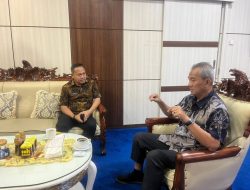 Jalin Silaturahmi, Kalapas Palangka Raya Sambangi Sekda Kota Palangka Raya