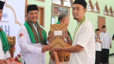 Peringatan Maulid Nabi Muhammad SAW Dan Wisuda Santri Angkatan 2 di Rutan Kelas I Bandung