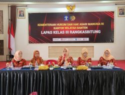Jalin Silaturahmi dan Kekompakan, Dharma Wanita Lapas Rangkasbitung Gelar Pertemuan