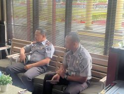 Perkuat Sinergitas, Kalapas Palangka Raya Silaturahmi Ke Satbrimob Polda Kalteng
