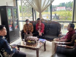 Jalin Silaturahmi, Kalapas Palangka Raya Sambangi Pemkot Palangka Raya