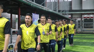 Lapas Perempuan Pontianak Hadapi Rutan Pontianak di Turnamen Mini Soccer