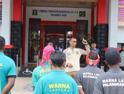 Dukung Program Ketahanan Pangan, Kalapas Palangka Raya Pimpin Pembukaan Lahan Pertanian