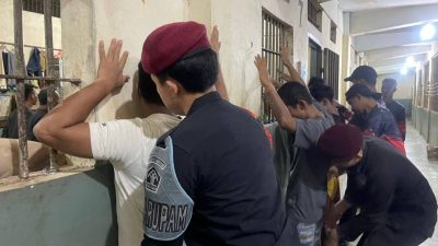 Tindaklanjuti Program Menteri, Lapas Pemuda Langkat Gelar Razia Mendadak 
