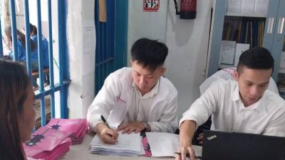 Pegawai dan Warga Binaan Lapas Perempuan Kelas IIA Palembang Lakukan Skrining Kanker Payudara