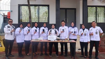 Lapas Perempuan Kelas IIA Tangerang Gelar Pemusnahan Barang Bukti Hasil Penggeledahan