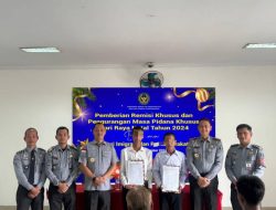 45 Narapidana di Lapas Cilegon Terima Remisi, Hadiah Natal yang Penuh Makna