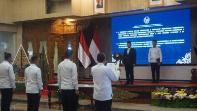 Lantik Pejabat Manajerial dan Non Manajerial, Kakanwil Ditjenpas Jateng : Songsong Pemasyarakatan Yang Lebih Baik