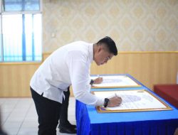 Penandatanganan Komitmen Bersama Pakta Integritas dan Perjanjian Kinerja, Lapas Karawang Siap Wujudkan Zona Integritas