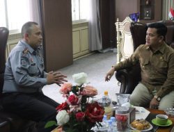 Dapat Promosi Jabatan, Kalapas Majalengka Pamit Kepada Pj. Bupati Majalengka