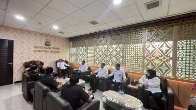 Perkuat Sinergi: Kakanwil Ditjenpas Sumsel Gelar Audiensi dengan Kejaksaan Tinggi Sumsel 