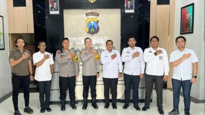 Makin Kompak, Lapas Tulungagung Kunjungi Polres Tulungagung