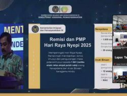 Lapas Perempuan Bandung Ikuti Pemberian Remisi Idul Fitri