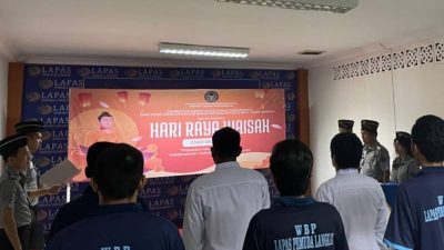 10 Orang Narapidana Lapas Pemuda Langkat Peroleh Remisi Waisak 2569 BE